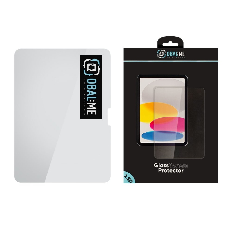 OBAL:ME 2.5D Tvrzené Sklo pro Apple iPad Air 2024/2025 Clear