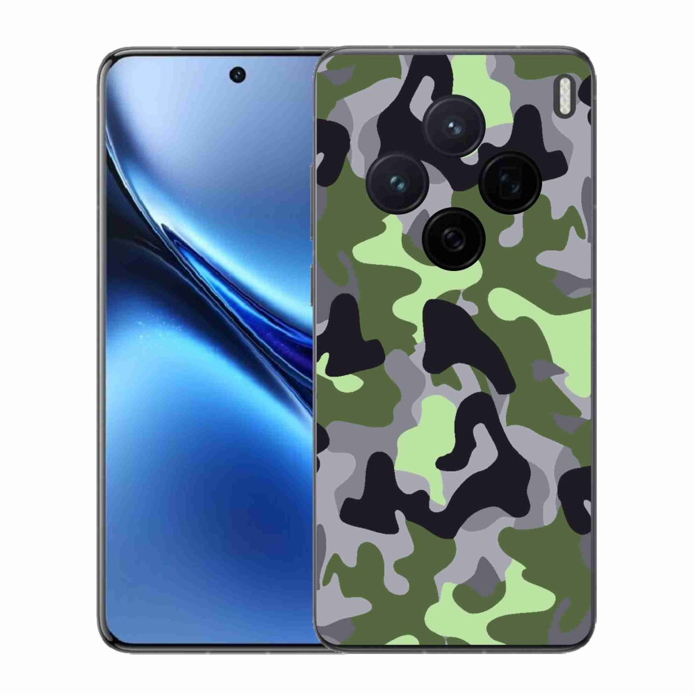 Gelový kryt mmCase na Vivo X200 5G - maskáčový vzor 7