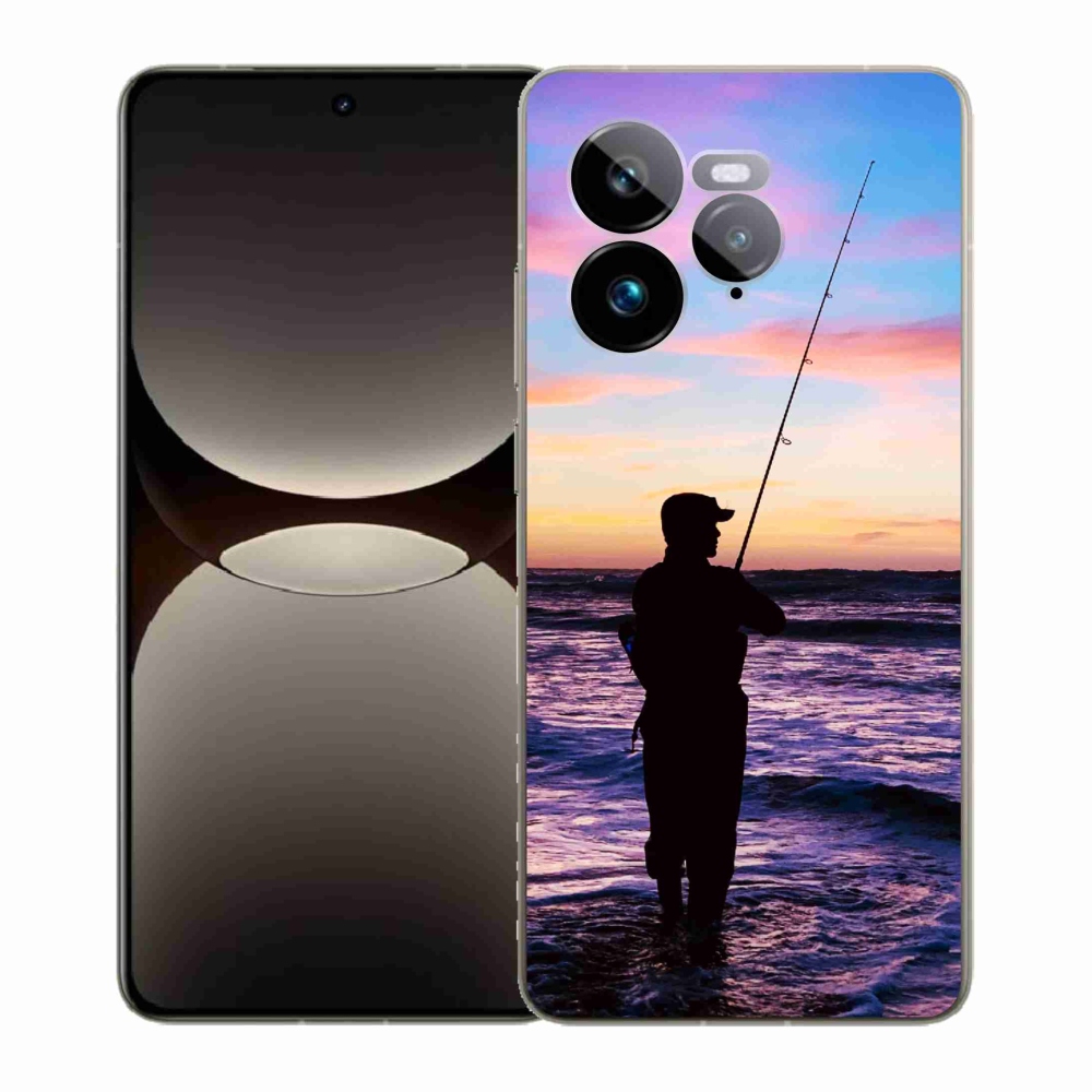 Gelový kryt mmCase na Realme GT 7 Pro 5G - rybaření 1