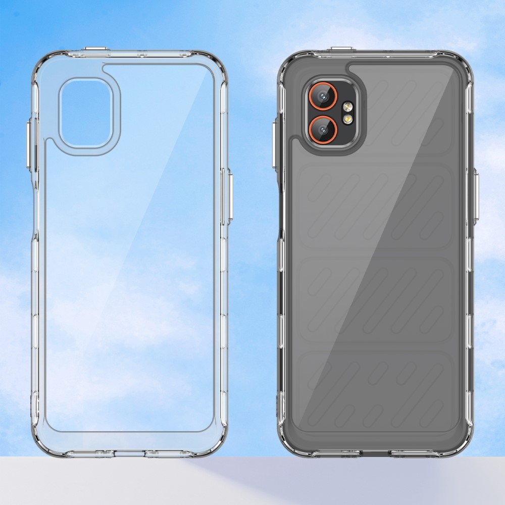 Gelový obal s pevnými zády na Samsung Galaxy Xcover 7 Pro - průhledný