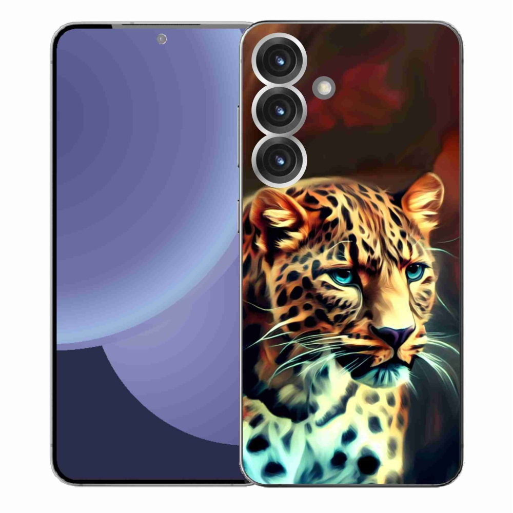 Gelový kryt mmCase na Samsung Galaxy S25+ - leopard