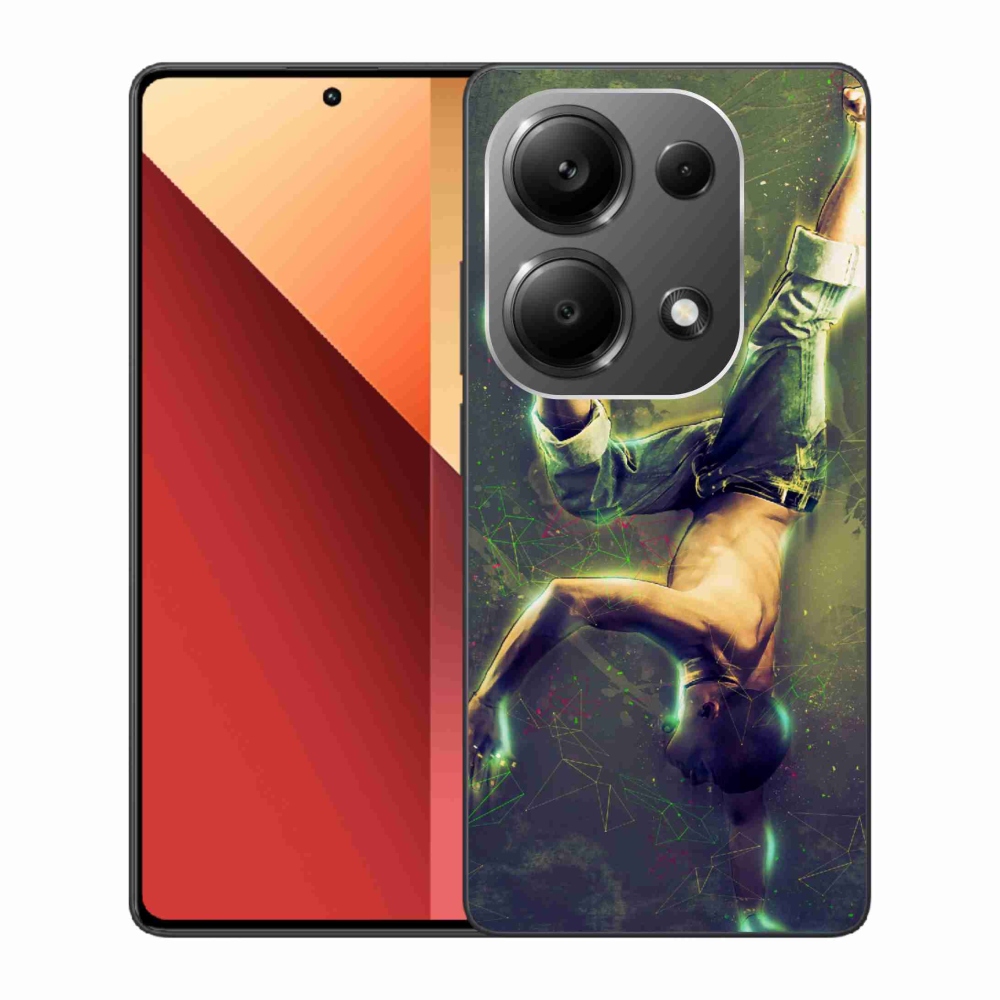 Gelový kryt mmCase na Xiaomi Redmi Note 13 Pro 4G/Poco M6 Pro - breakdance