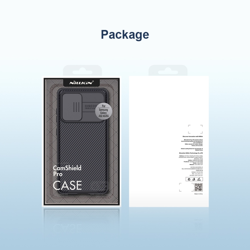 Nillkin CamShield PRO Zadní Kryt pro Samsung Galaxy A52/A52 5G/A52s 5G Black
