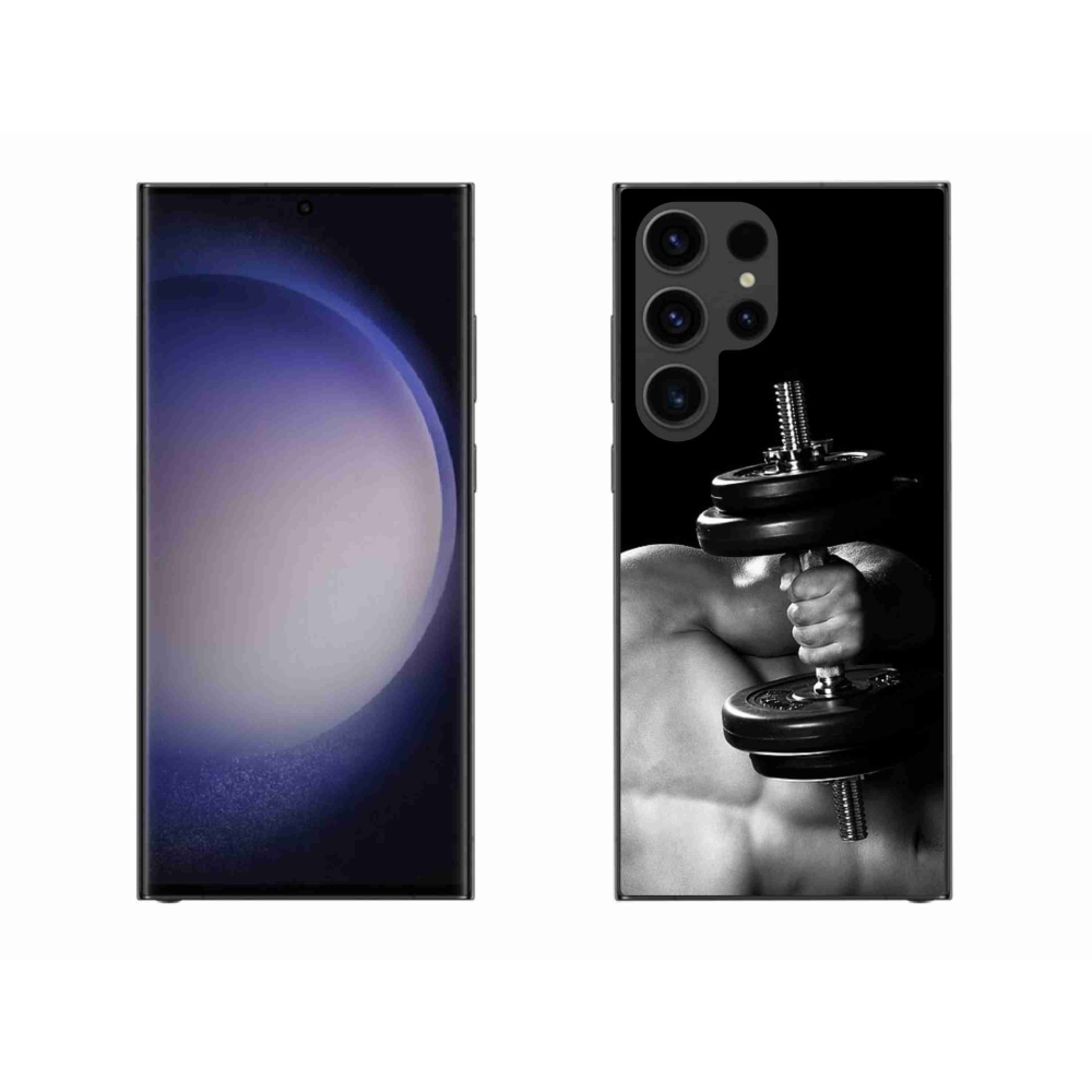 Gelový kryt mmCase na Samsung Galaxy S23 Ultra 5G - posilování 2