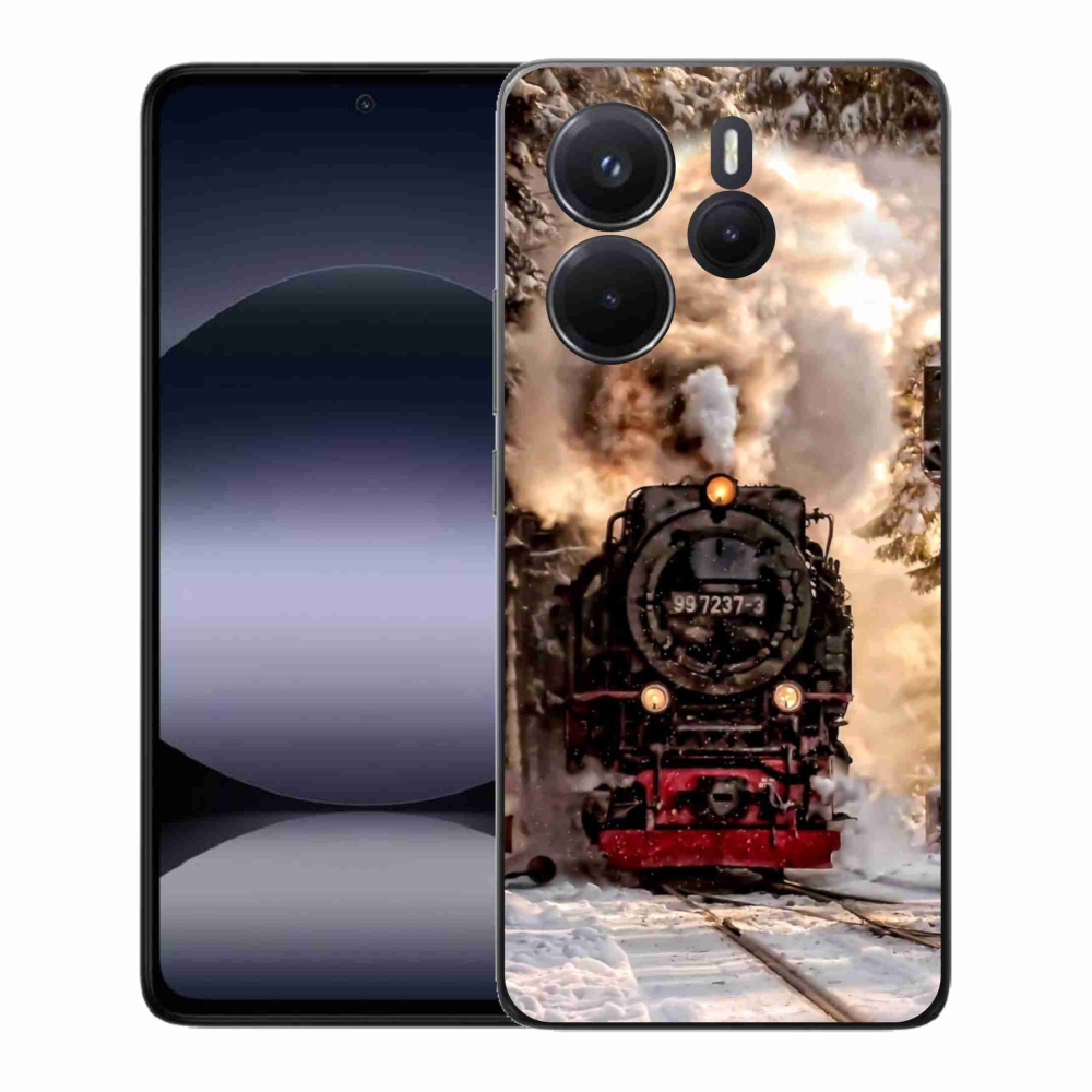 Gelový kryt mmCase na Xiaomi Redmi Note 14 - vlak