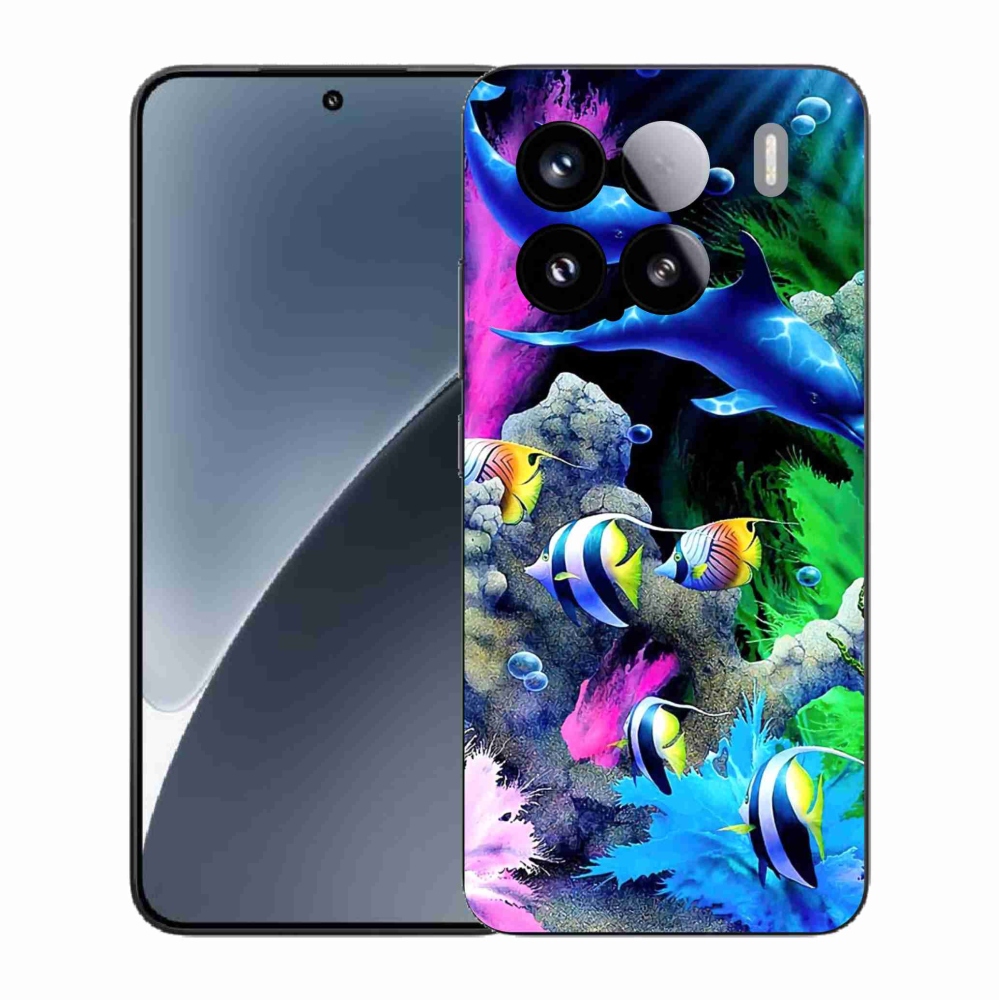 Gelový kryt mmCase na Xiaomi 15 - mořský svět