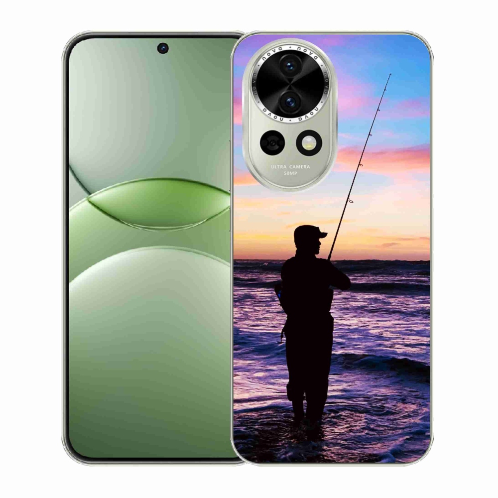 Gelový kryt mmCase na Huawei Nova 13 5G - rybaření 1