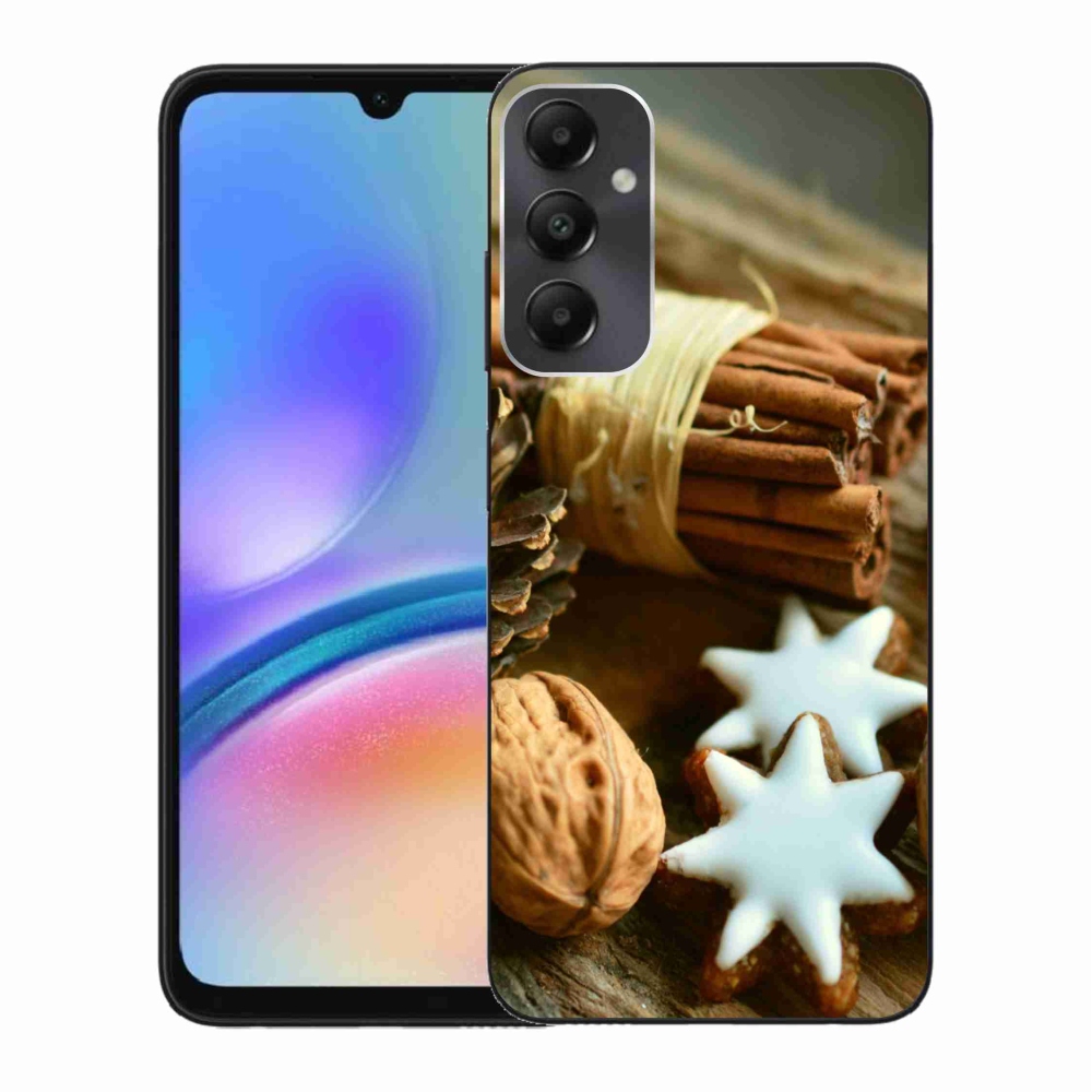 Gelový kryt mmCase na Samsung Galaxy A05s - skořice a perníčky