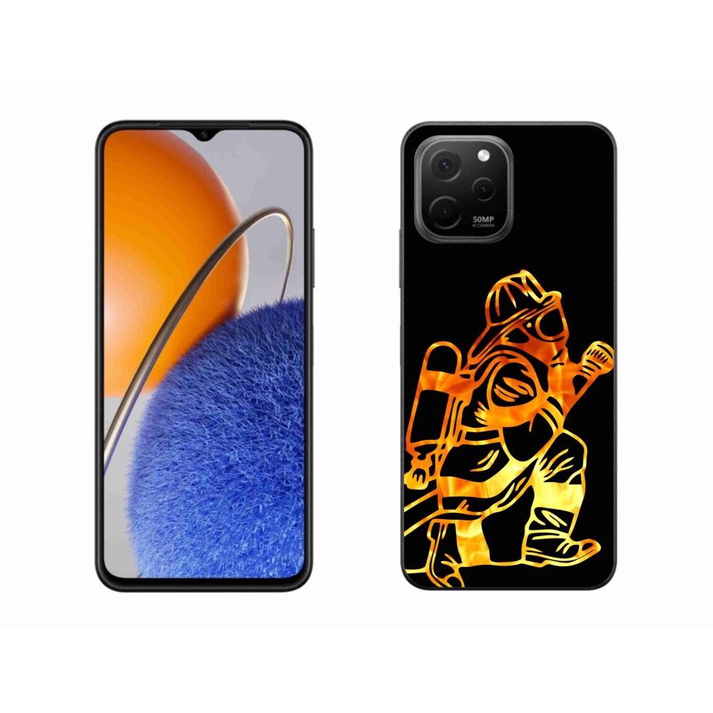 Gelový kryt mmCase na Huawei Nova Y61 - hasič 1