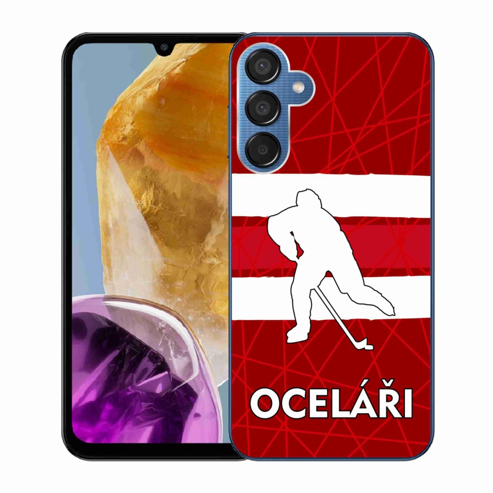 Gelový kryt mmCase na Samsung Galaxy M15 5G - Oceláři