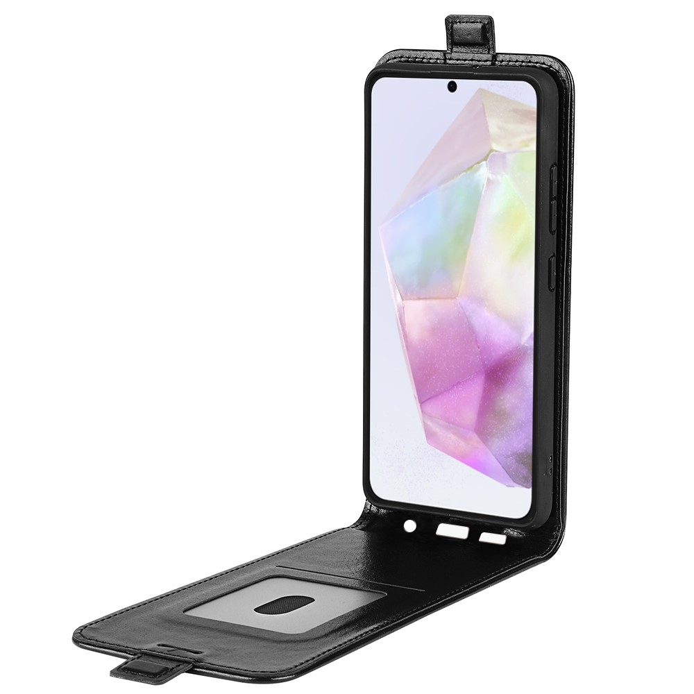 Vertical knížkové pouzdro na Samsung Galaxy A36 5G/A56 5G - černé