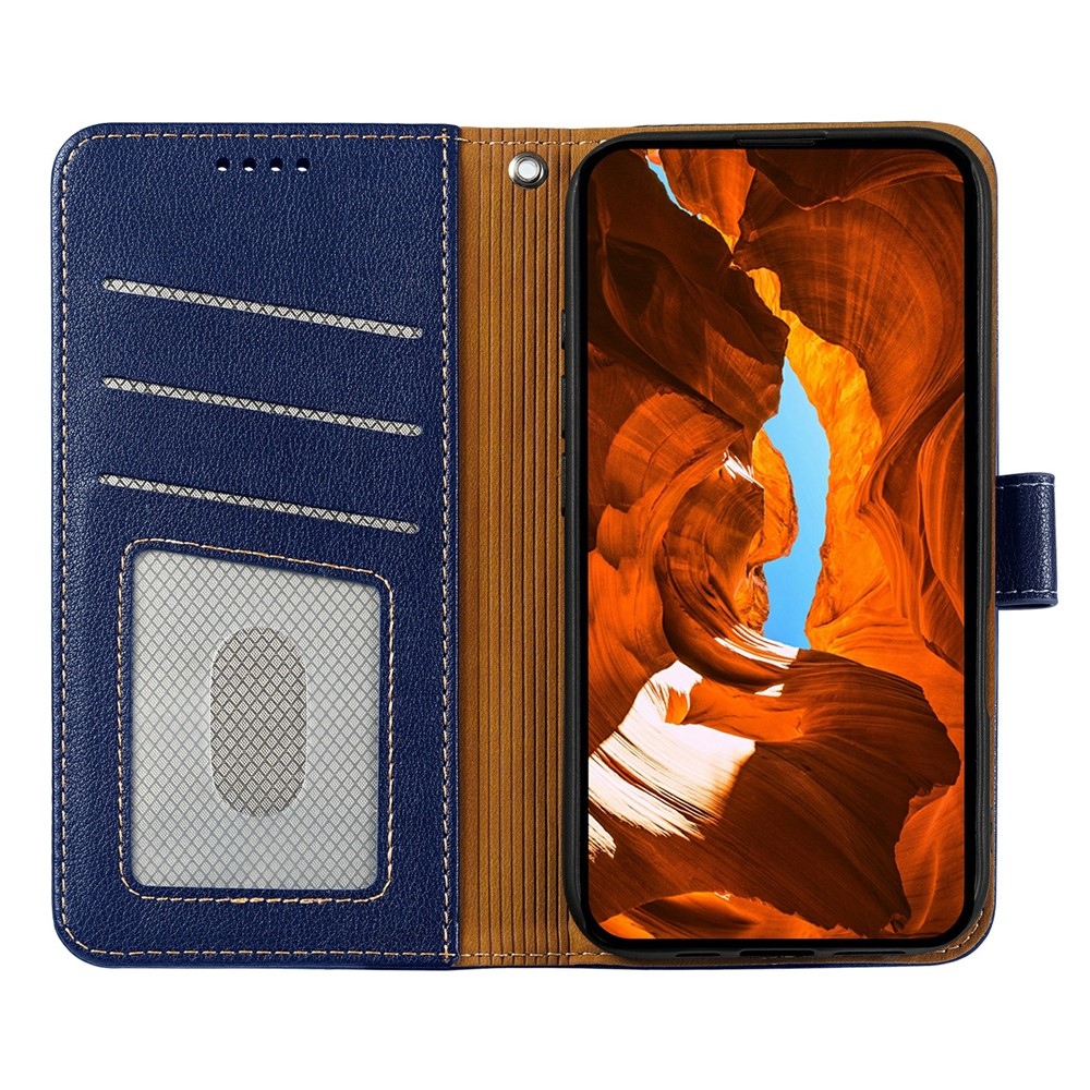 Clasp knížkové pouzdro na Xiaomi Redmi 15 5G - modré