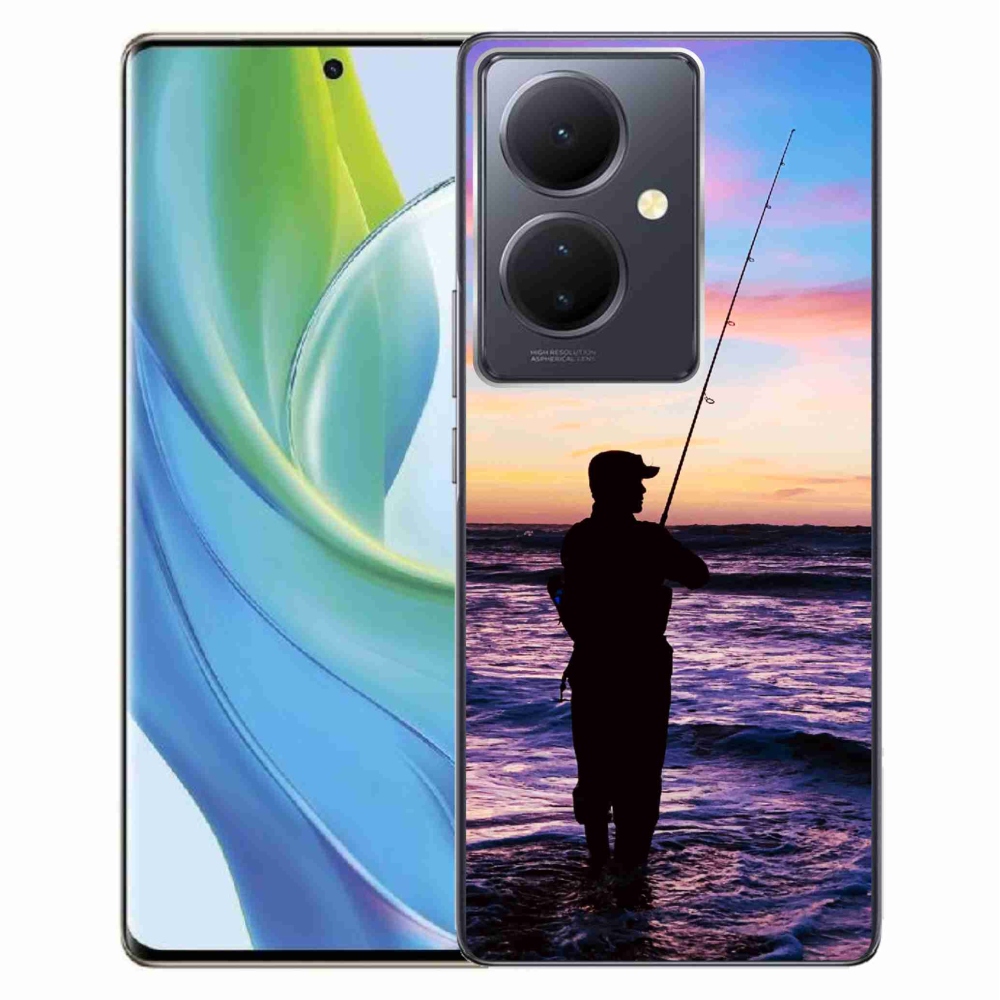 Gelový kryt mmCase na Vivo V29 Lite 5G - rybaření 1