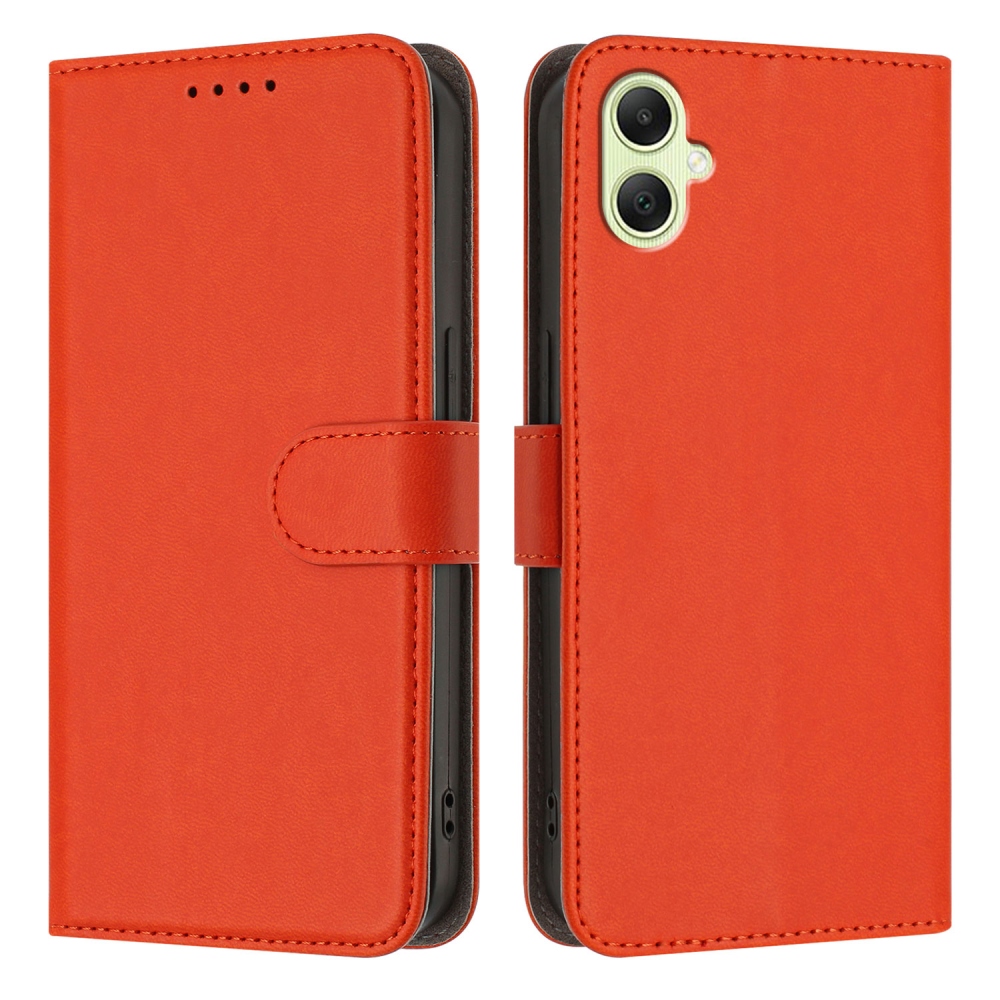 Snap knížkové pouzdro na Samsung Galaxy A07 4G - oranžové