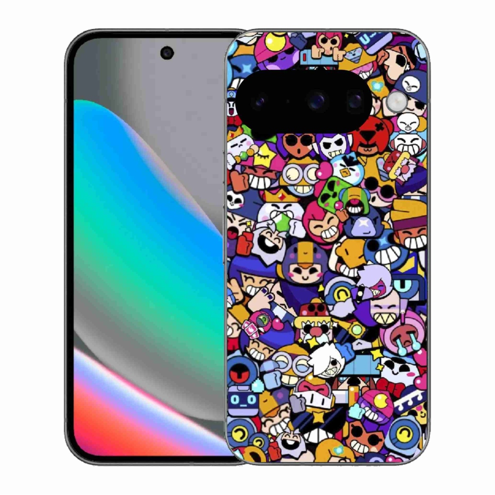 Gelový kryt mmCase na Google Pixel 10 - brawl stars 2