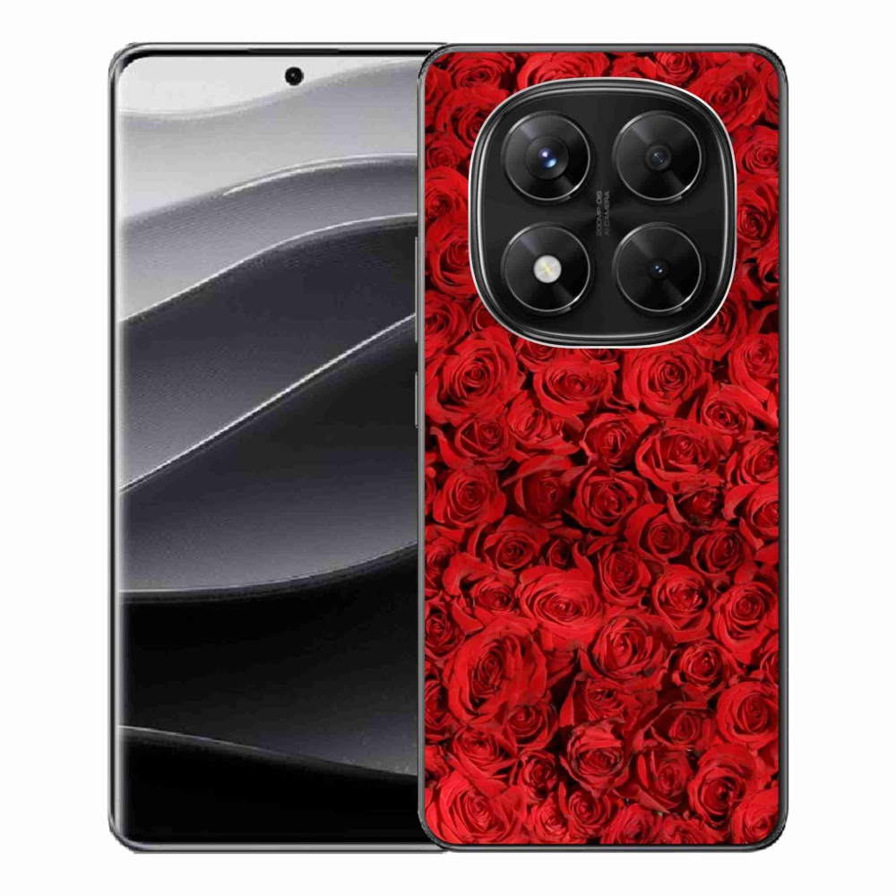 Gelový kryt mmCase na Xiaomi Redmi Note 14 Pro 5G/Poco X7 5G - růže