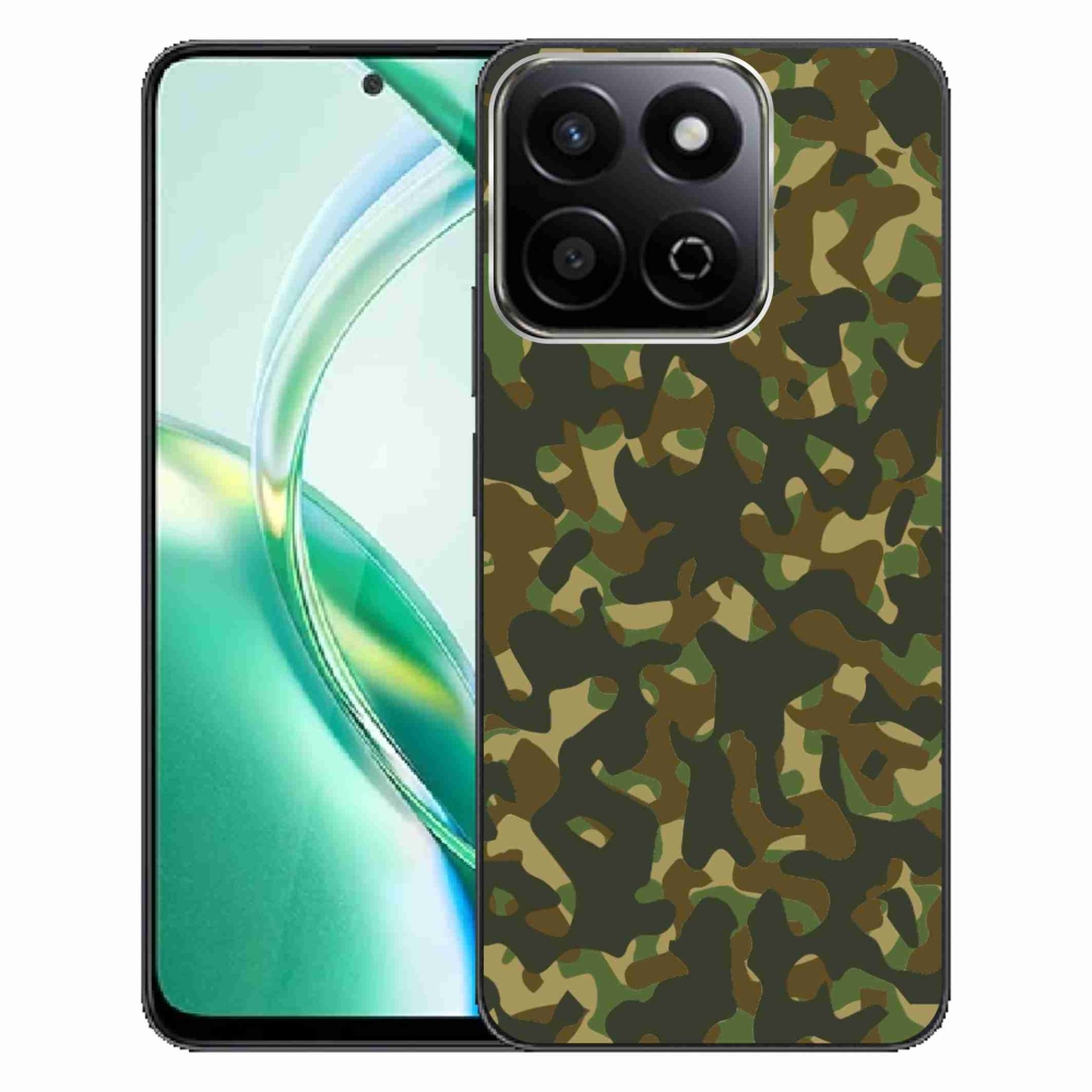 Gelový kryt mmCase na Honor 200 Smart 5G - maskáčový vzor 1