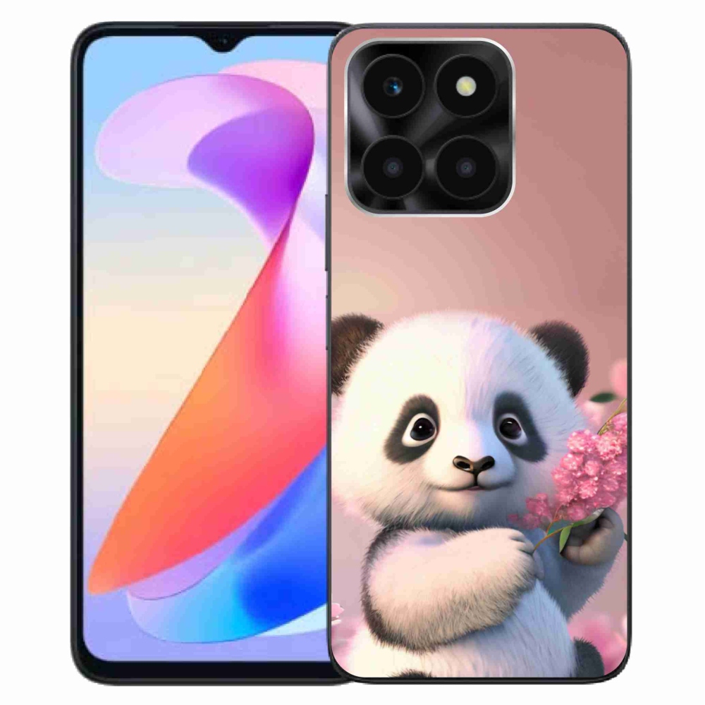 Gelový kryt mmCase na Honor X6a - roztomilá panda