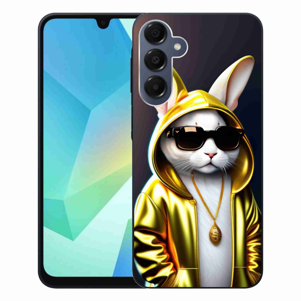 Gelový kryt mmCase na Samsung Galaxy A16 4G/5G - kočka boss