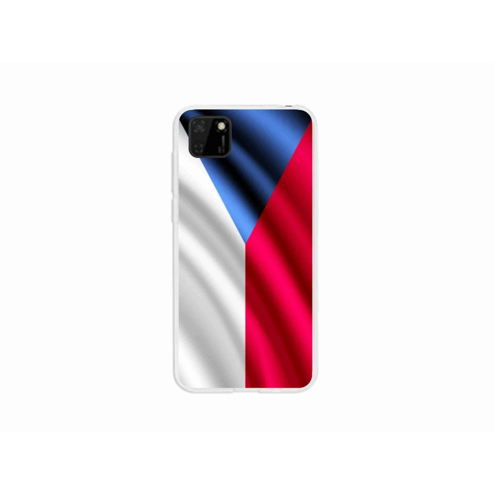 Gelový kryt mmCase na mobil Huawei Y5p - česká vlajka