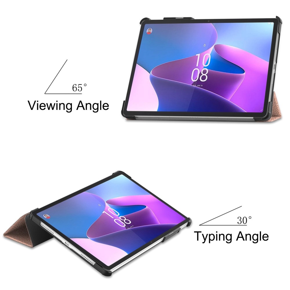 Case chytré zavírací pouzdro na Lenovo Tab P11 Pro (2.Gen) - růžovozlaté