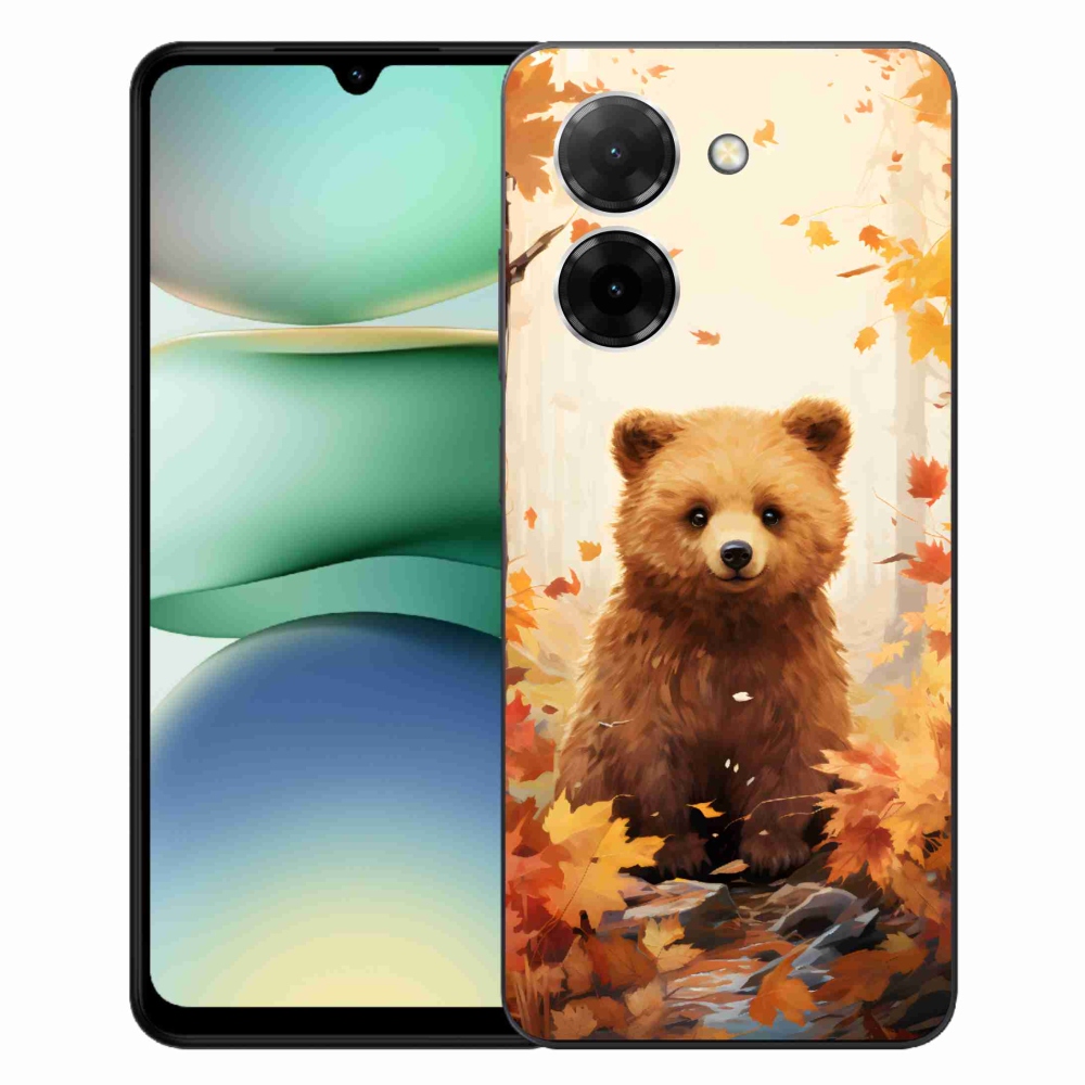 Gelový kryt mmCase na Xiaomi Redmi A5 (171.7x77.8x8.3mm) - medvěd v lese