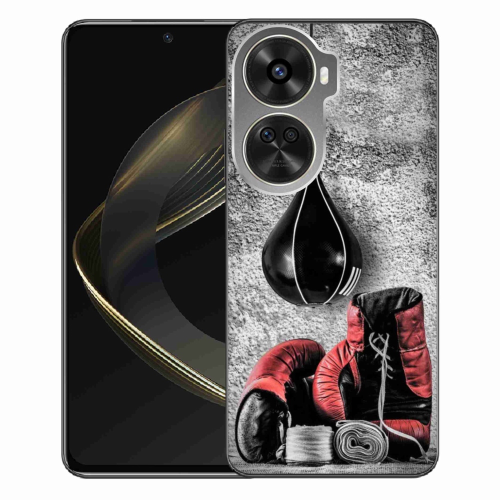 Gelový kryt mmCase na Huawei Nova 12 SE - boxovací pytel a rukavice