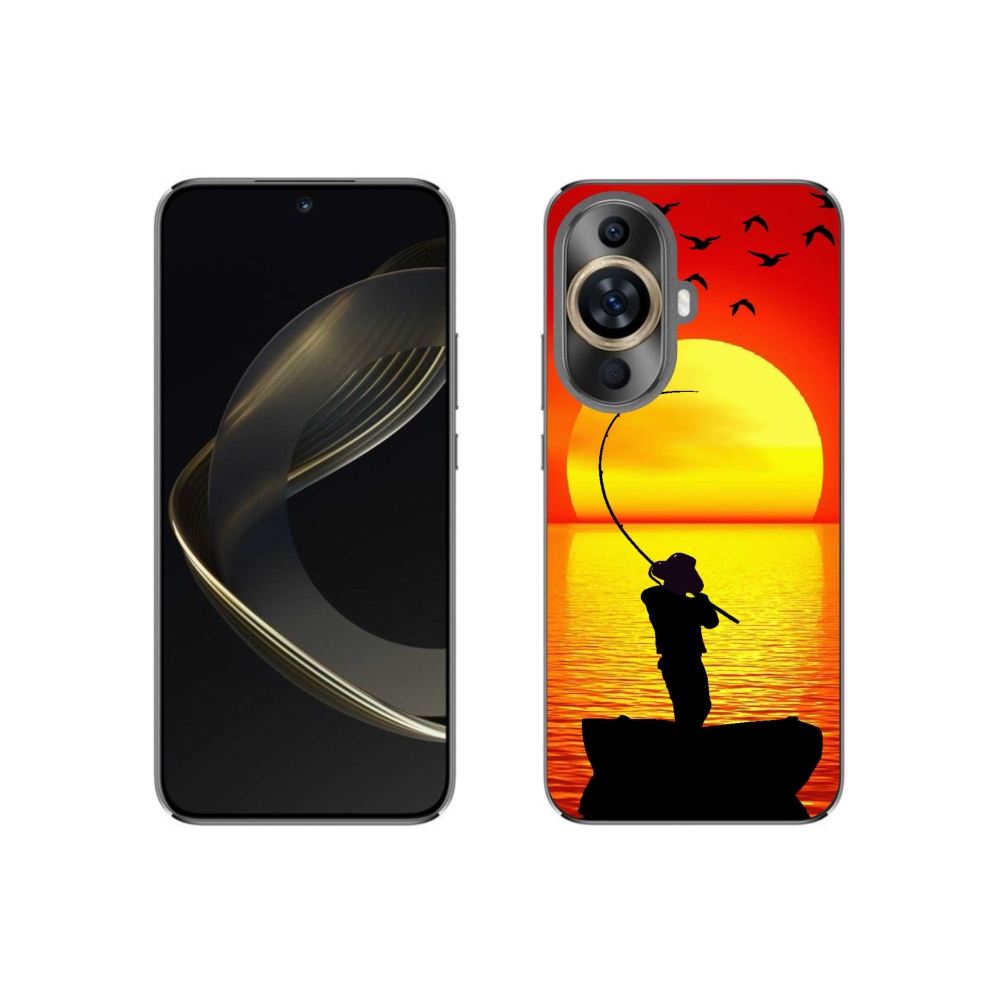 Gelový kryt mmCase na Huawei Nova 11 - rybaření