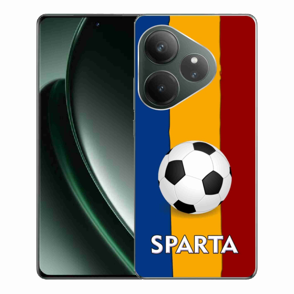 Gelový kryt mmCase na Realme GT 6 5G/GT 6T 5G - fotbal 1
