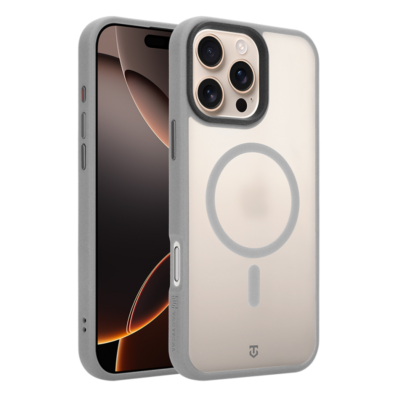 Tactical MagForce Hypersand Kryt pro Apple iPhone 16 Pro Max Light Grey