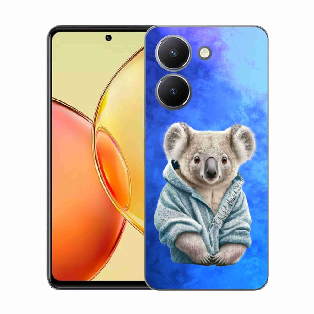 Gelový kryt mmCase na Vivo Y36 - koala ve svetru
