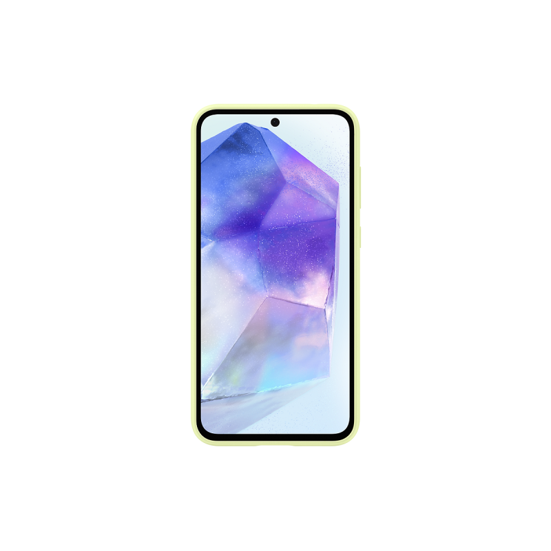 EF-PA556TME Samsung Silikonový Kryt pro Galaxy A55 5G Lime
