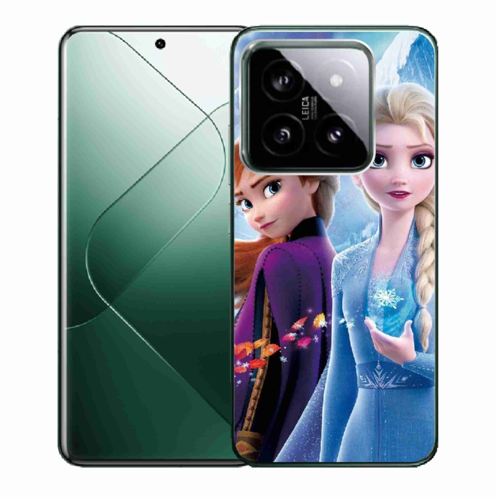 Gelový kryt mmCase na Xiaomi 14 - ledové království 3