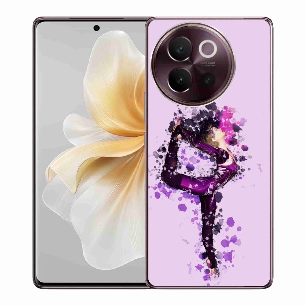 Gelový kryt mmCase na Vivo V40 Lite 5G - baletka