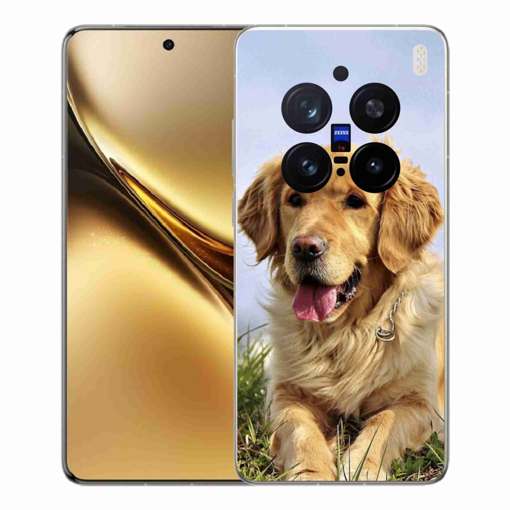 Gelový kryt mmCase na Vivo X200 Pro 5G - zlatý retrívr