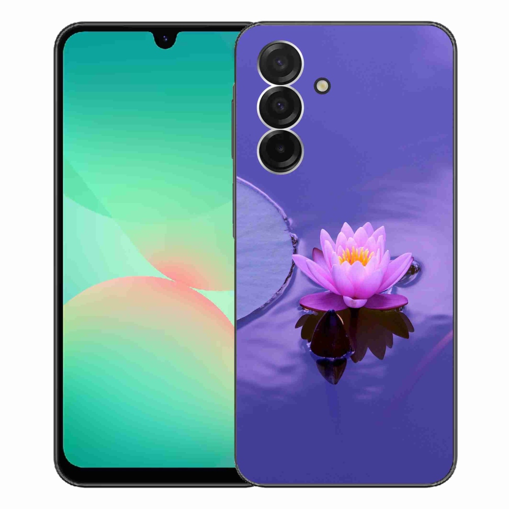 Gelový kryt mmCase na Samsung Galaxy A26 5G - květ na hladině