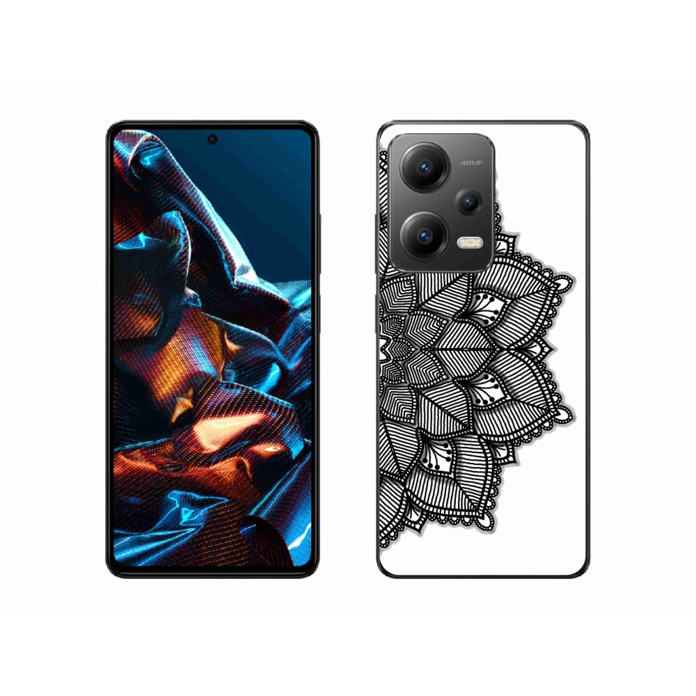 Gelový kryt mmCase na mobil Xiaomi Redmi Note 12 Pro 5G - mandala
