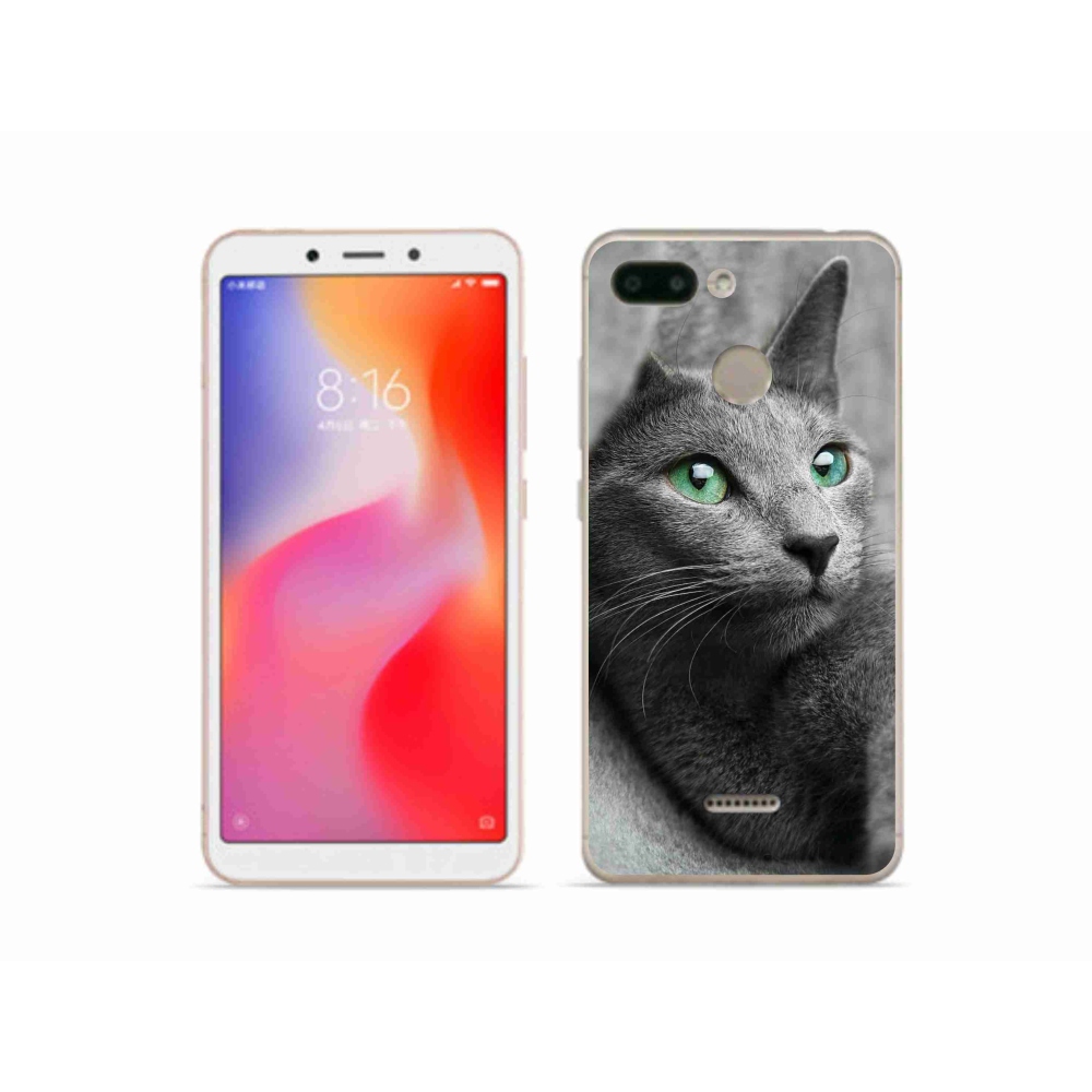 Gelový kryt mmCase na mobil Xiaomi Redmi 6 - kočka 2