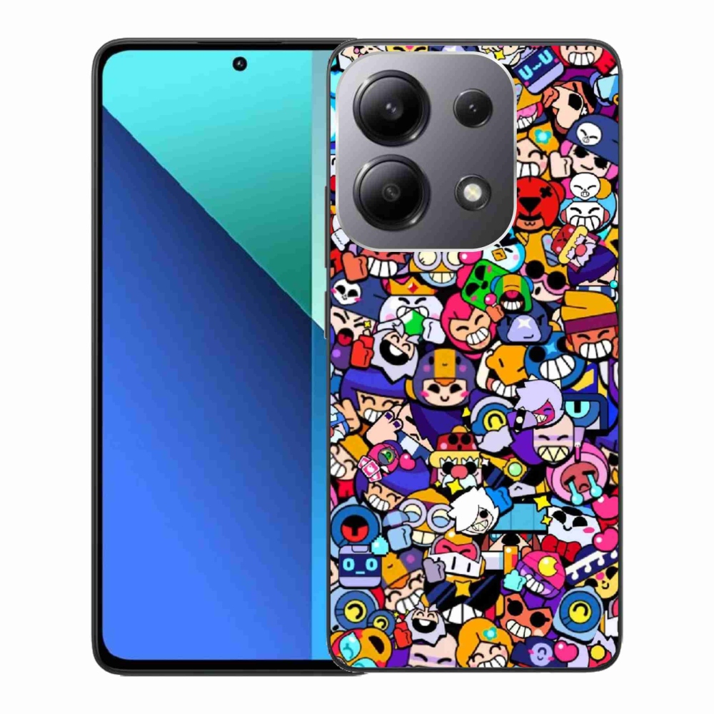 Gelový kryt mmCase na Xiaomi Redmi Note 13 - brawl stars 2