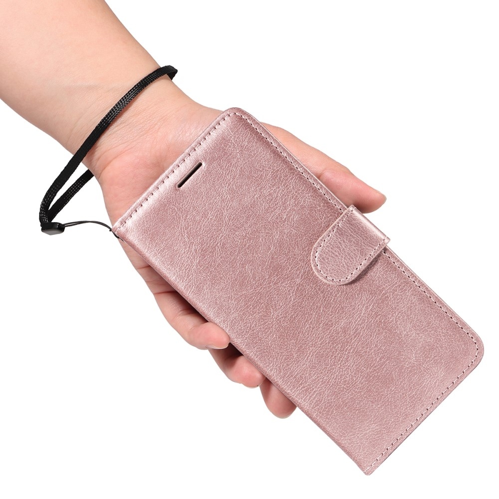 Wallet knížkové pouzdro na Xiaomi Redmi A5 (173.45x79.35x8.45mm) - růžovozlaté
