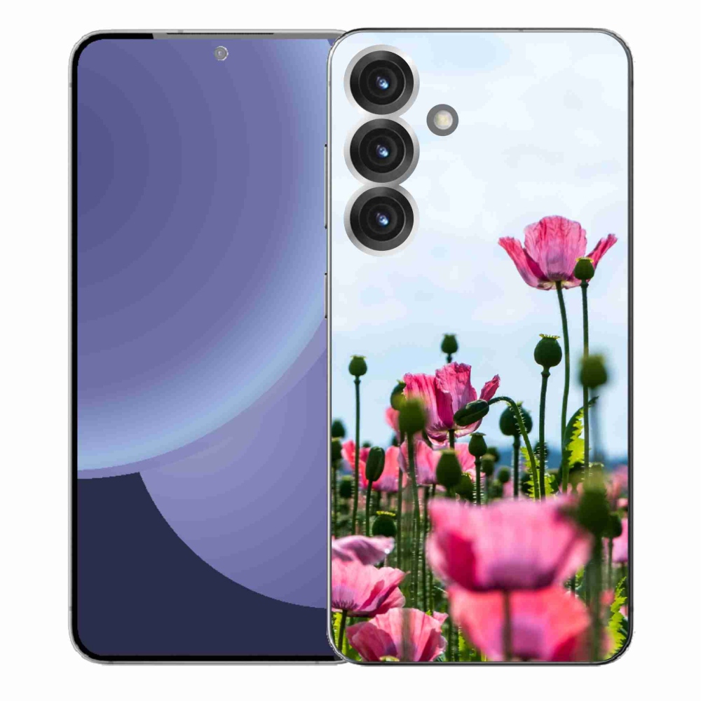 Gelový kryt mmCase na Samsung Galaxy S25+ - vlčí mák