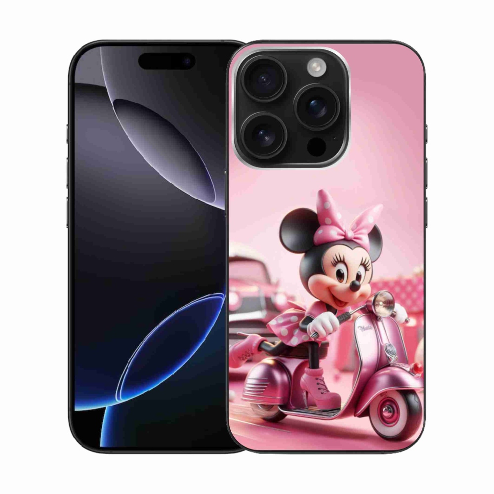 Gelový kryt mmCase na iPhone 16 Pro - minnie 1