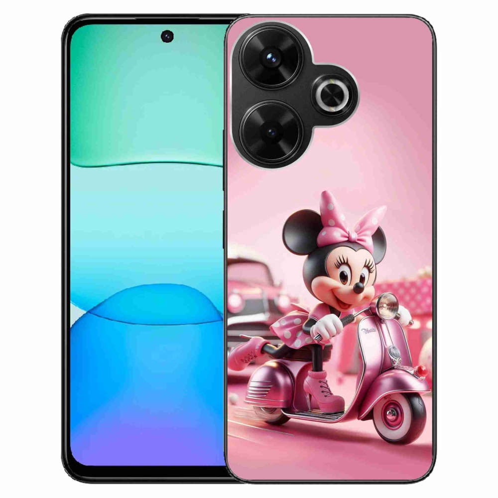 Gelový kryt mmCase na Xiaomi Redmi 13 4G/Poco M6 4G  - minnie 1