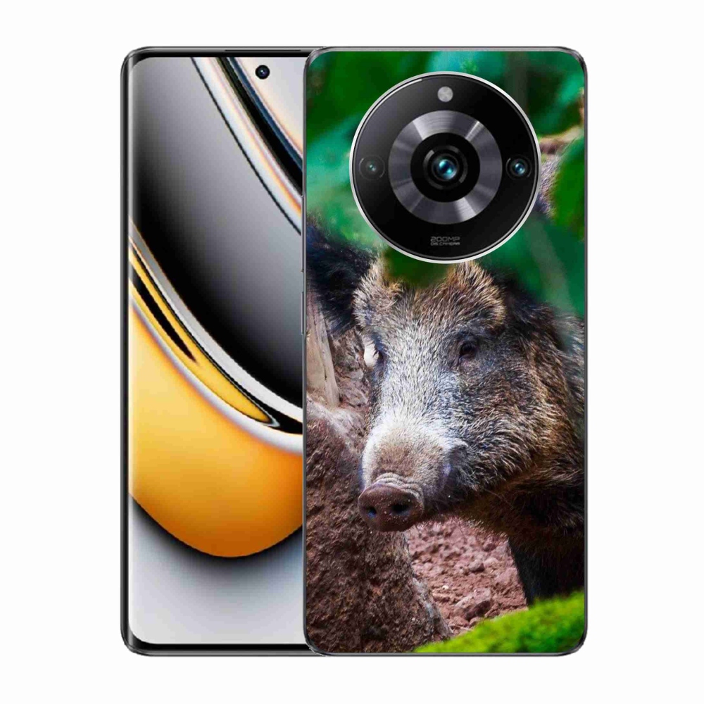 Gelový kryt mmCase na Realme 11 Pro/11 Pro+ - divoké prase