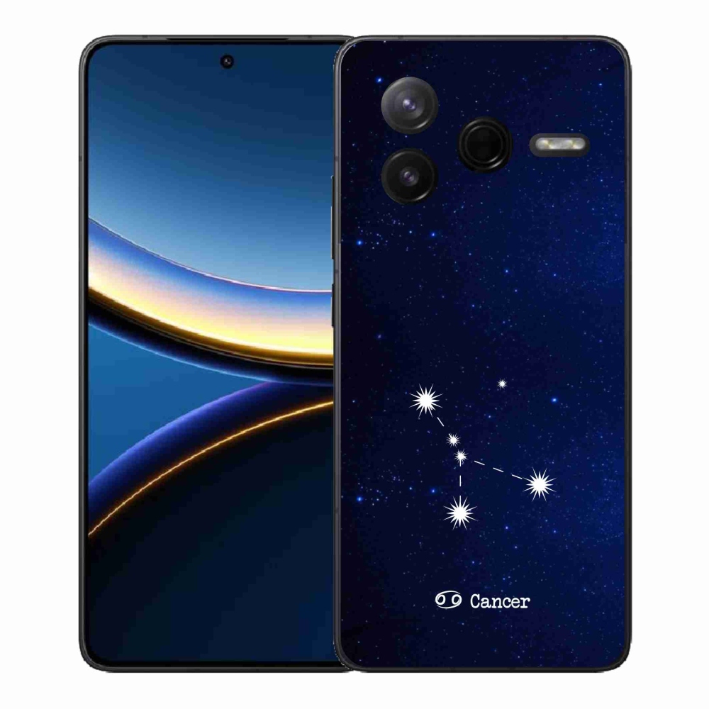 Gelový kryt mmCase na Xiaomi Poco F7 Pro - souhvězdí Raka