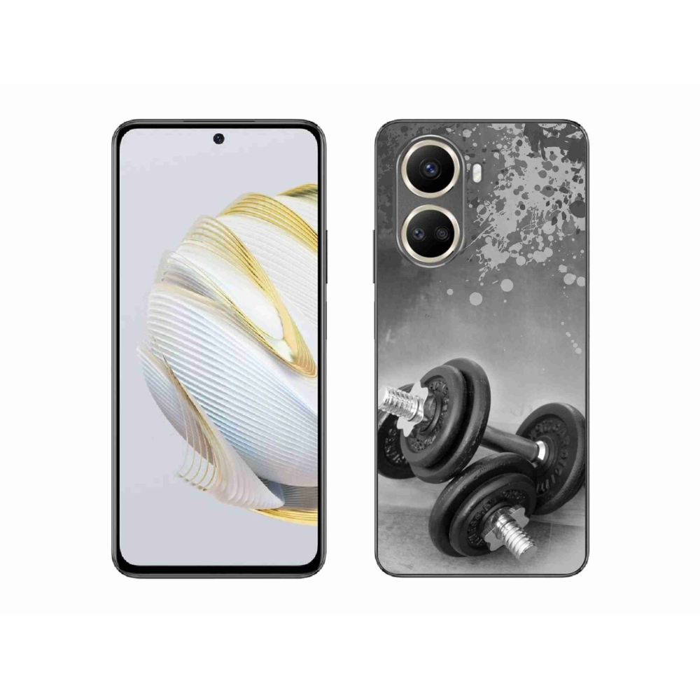 Gelový kryt mmCase na Huawei Nova 10 SE - činky 1