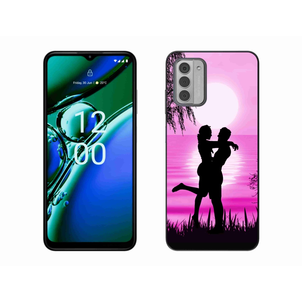 Gelový obal mmCase na Nokia G42 - západ slunce