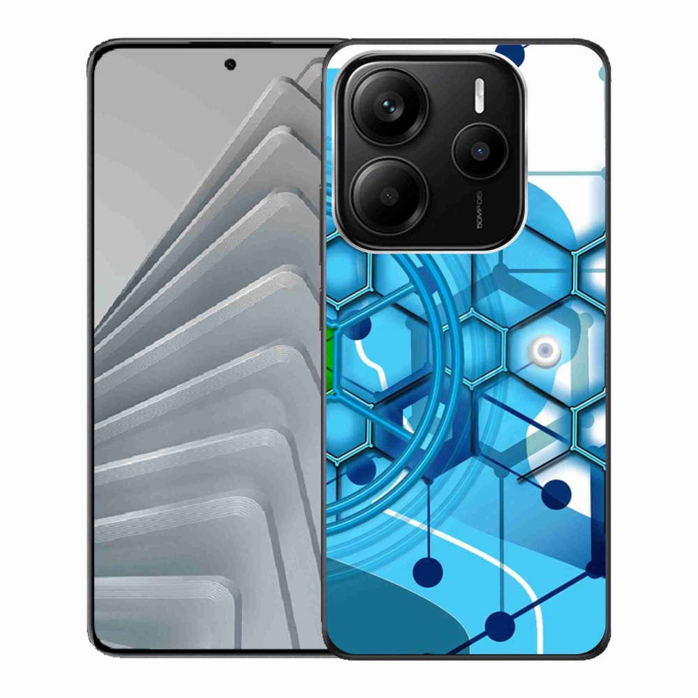 Gelový kryt mmCase na Xiaomi Redmi Note 14 5G - abstraktní vzor 2