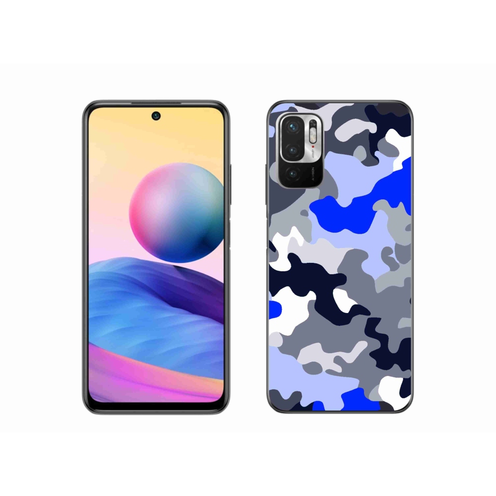 Gelový kryt mmCase na Xiaomi Redmi Note 10 5G - maskáčový vzor 8
