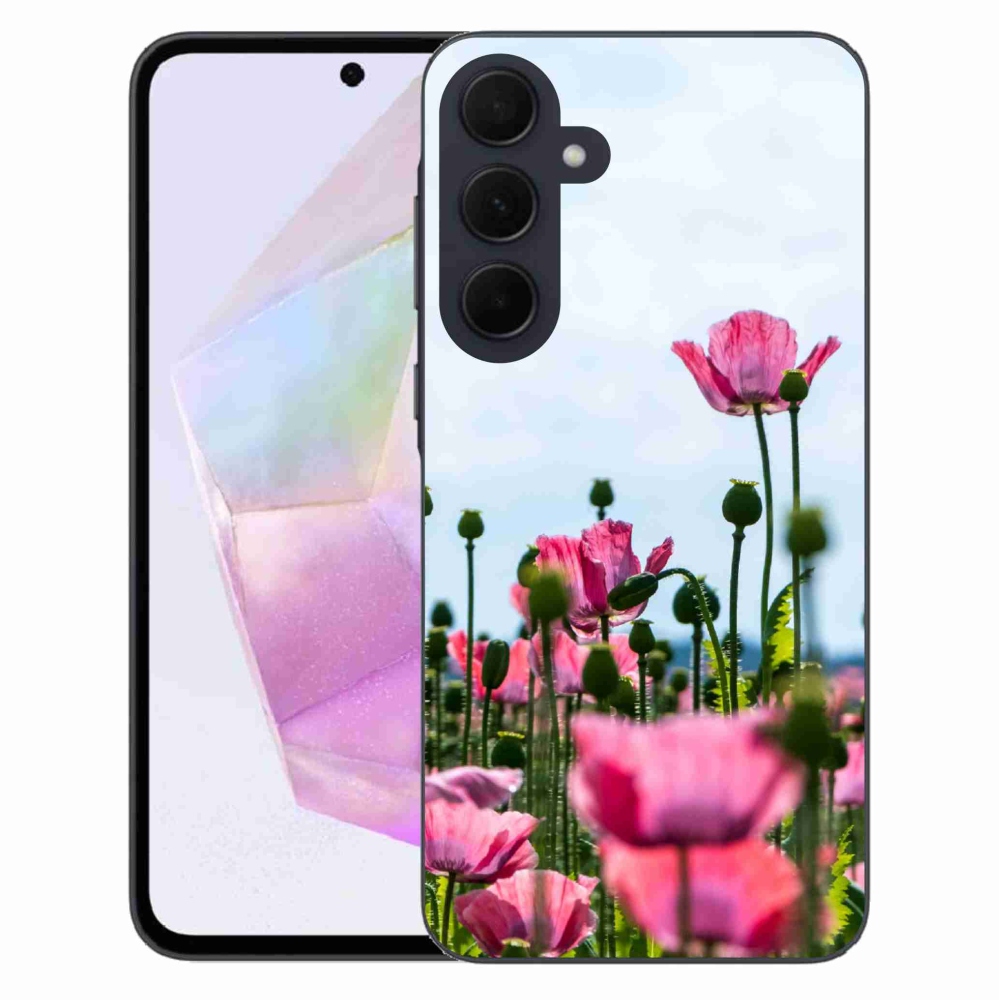 Gelový kryt mmCase na Samsung Galaxy A35 5G - vlčí mák